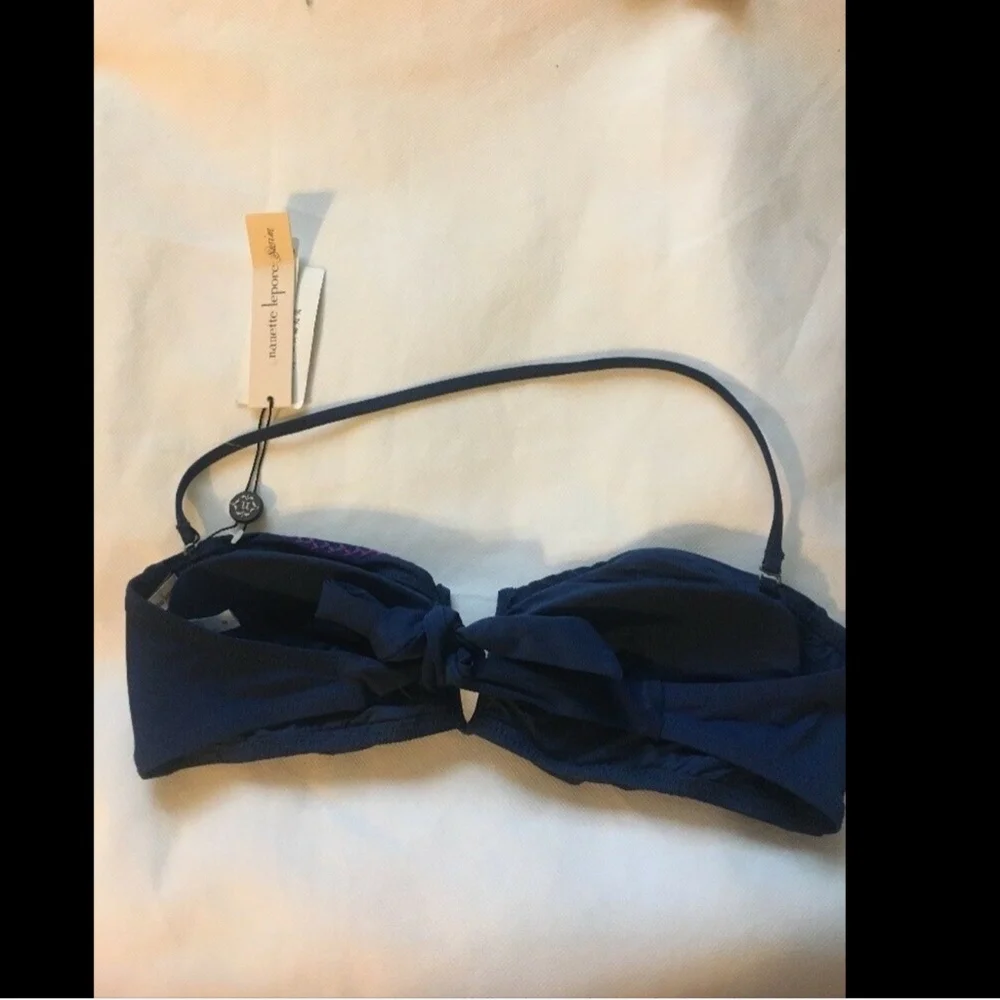 NWT Nanette Lepore‎ Costa Sol Bikini Top [Medium]